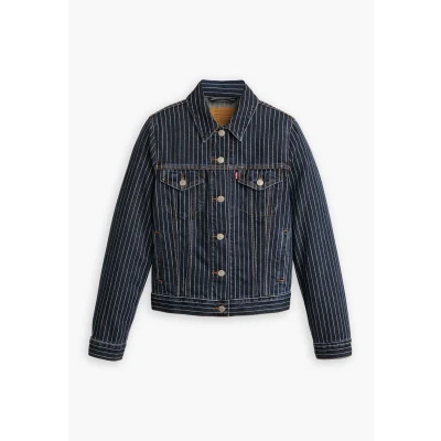 Image of Levi&#039;s Original Trucker Denim jacket, Women&#039;s, Size: XS, Partly masked
