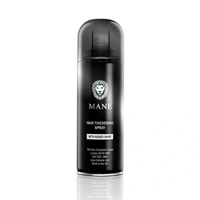 Image of Mane Coloured Hair Thickening Spray BLACK 200ml