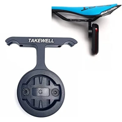 Image of takewell Bike Saddle Seat Post Mount for GARMIN VARIA RTL515, Compatible RVR315, Suitable Bow of any Material: Carbon, Aluminum, Steel.