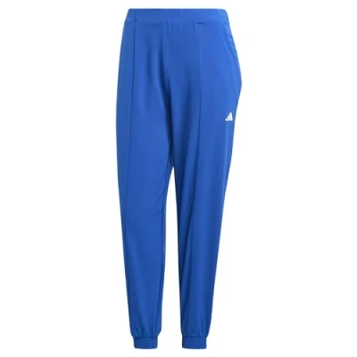 Image of adidas Performance Aeroready Essentials Minimal Branding Woven Tracksuit bottoms, Women&#039;s, Size: Small, Semi lucid blue