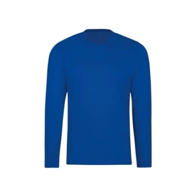 Image of Trigema Women&#039;s 536501 Longsleeve T Shirt, Royal, M