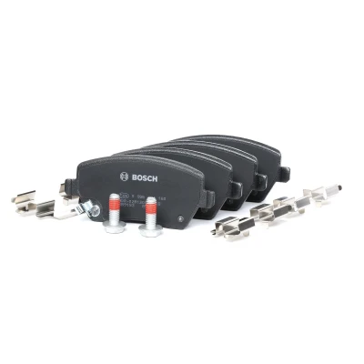 Image of Bosch BP1071 Brake Pads Front Axle ECE R90 Certified 1 Set of 4
