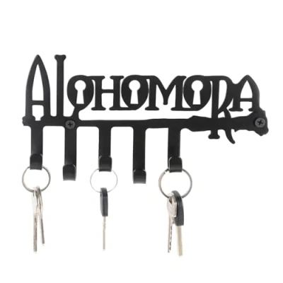 Image of Grupo Erik Harry Potter Key Holder Alohomora For Wall Organiser, Hooks, Rack, Hanger Gifts, Merchandise, Gift