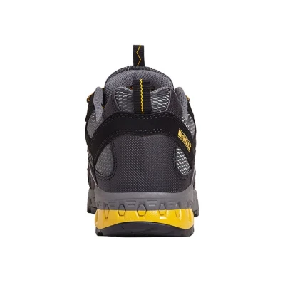 Image of DEWALT Men&#039;s Cutter Safety Trainers 200J Steel Toe Cap SB SRA Rating Black and Grey Size 11 UK