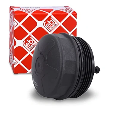 Image of 11427525334 Cover, oil filter housing FEBI BILSTEIN 108179 87,4mm BMW: 5 Saloon, 3 Touring, Z4 Roadster
