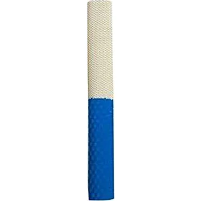 Image of ND Sports Cricket Bat Replacement Anti Slip Rubber Grip, White/Blue