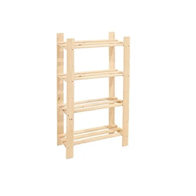Image of Core Products, Shelving &amp; Storage Collection 4 Shelf Slatted Unit