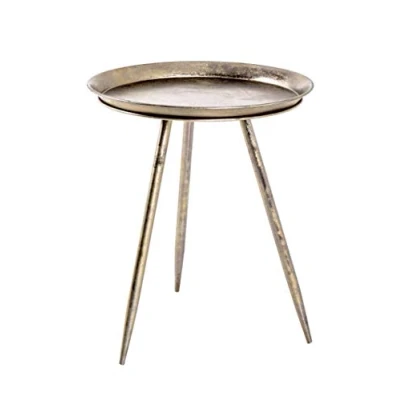 Image of HAKU Mobel End Table Bronze, Metal Size: H 54 cm X Ø 44 cm, Style: Modern