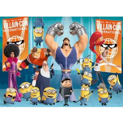 Image of Ravensburger Minions 2 The Rise of Gru 100 Jigsaw Puzzle for Kids Age 6 Years Up