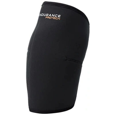 Image of Endurance Protech XXL Neoprene Knee Support Black, Ideal for Running &amp; Sports Care