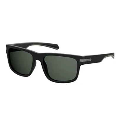 Image of Polaroid Unisex Adults’ PLD 2066/S Sunglasses, Black (MTT Black), 56