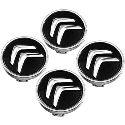 Image of FURLOU Car Hub Centre Caps for Citroen Berlingo 2018 2023,Wheel Decoration Cover Waterproof DustProof Rims Accessories Set Of 4