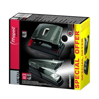 Image of Maped Advanced Stapler and Hole Punch Set, 898011