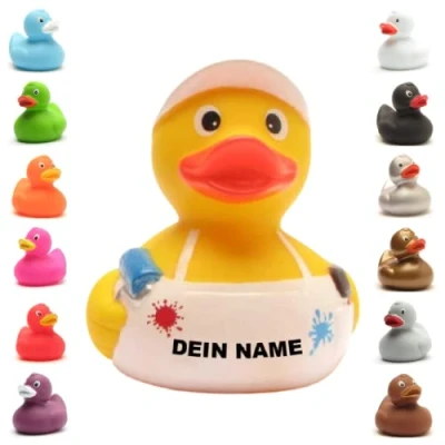 Image of Bath Duck Personalised (Painter Duck)
