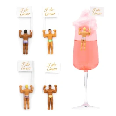Image of NPW Bride Squad Drinking Buddies, 4 Count, Assorted