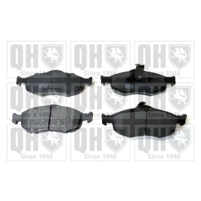 Image of 1073731, 1079347, 1095201, 1096942, 1130759 Brake pad set QUINTON HAZELL BP600 excl. wear warning contact FORD: MONDEO 2, SCORPIO 1, Cougar Coupe