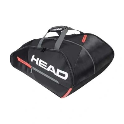 Image of HEAD Unisex Adult Tour Team Padel Monstercombi Tennis Bag, Black/Orange, One Size