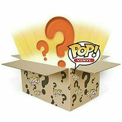 Image of Funko Pop box of 6 figures. Design may vary.
