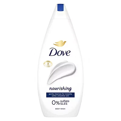 Image of Dove Hydrate Body Wash Cleanser shower gel with plant based moisturisers for softer, smoother skin after one 720 ml