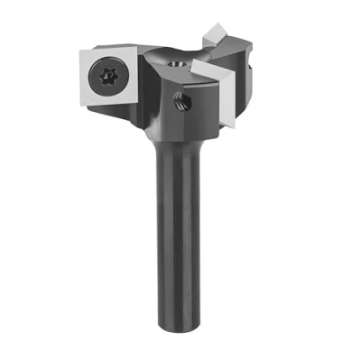 Image of SpeTool Flattening Router Bit 8mm Shank 3 Flute Surfacing 35mm Cutting Diameter Spoilboard Insert Carbide Slab