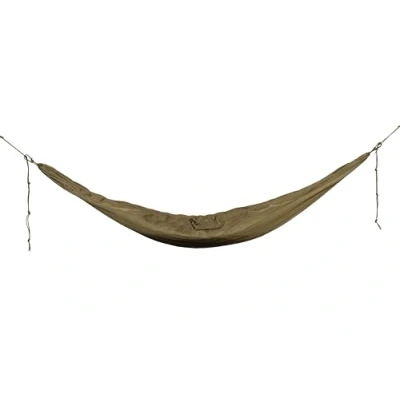 Image of Snugpak Tropical Hammock WGTE Easy Setup Lightweight Nylon Camping with Paracord Suspension System, Tree Protectors &amp; Steel Carabiners for Backyard Outdoors (Olive)