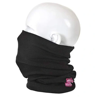 Image of Portwest Flame Resistant Anti Static Neck Tube, Size: One Size, Colour: Navy, FR19NAR