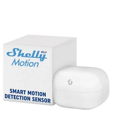 Image of Shelly Blu Motion Bluetooth &amp; Lux Sensor Home Automation No Hub Required Compatible with Alexa Google iOS Android App Long Lasting Battery Scene Activation Range up to 9 meters