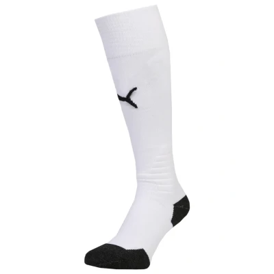Image of Puma TEAM LIGA Knee high socks, Size: 3, white/puma black
