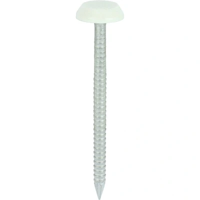 Image of Timco Polymer Headed Nails A4 Stainless Steel Chartwell Green (Size 50mm 100 Pieces)