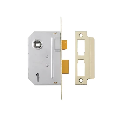 Image of Yale Locks PM320PB30 3 Lever Mortice Sash Lock 80mm inch Polished Brass Finish