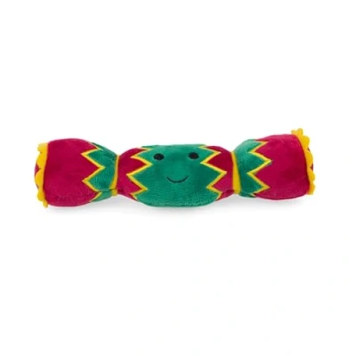 Image of Surrey Feed Christmas Cracker Plush Dog Toy with sound