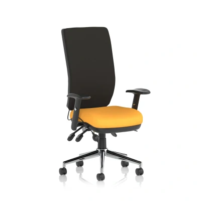 Image of Chiro High Back Bespoke Colour Seat Senna Yellow