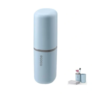 Image of Meiyijia Travel Toothbrush Holder, Toothpaste Portable, Dustproof, Antibacterial, Case for Travel, Family, Camping, School