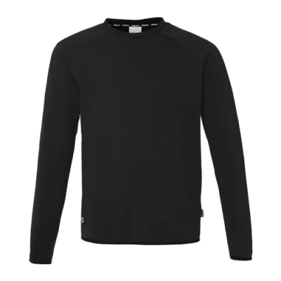 Image of uhlsport ID Sweatshirt without Hood for Children and Adults Football Sweatshirt, black, XXL