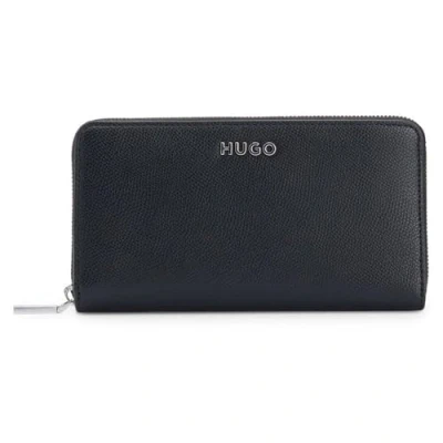 Image of HUGO Chris Ziparound Wallet, Women&#039;s, Size: One Size, Black