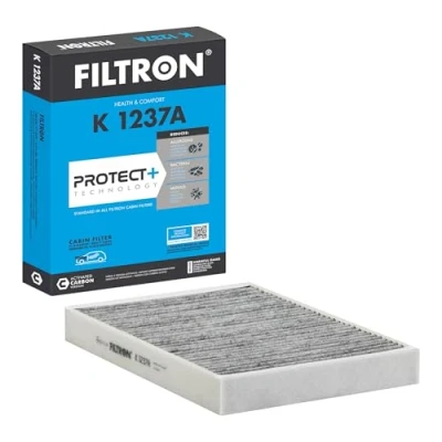 Image of 30733893, 30767024, 31366123, 31390880 Pollen Filter FILTRON K 1237A Activated Carbon 275mm 194mm 34mm VOLVO: S80 II, XC60 I, V60 I