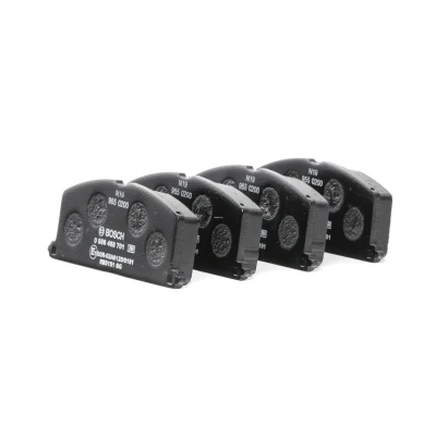 Image of Bosch BP733 Brake Pads Front Axle ECE R90 Certified 1 Set of 4