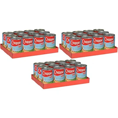 Image of Chappie Nutritional Adult Dog Food Tins Original (12 x 412g Per Pack) (3 Pack (36 Tins))