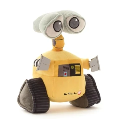 Image of Disney Store Official WALL E Small Soft Toy for Kids, 20cm/7, Plush Character Figure with Embroidered Details, Suitable Ages 0+
