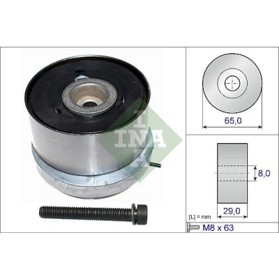 Image of 5636130, 5636131, 5636451, 5636469, 5636486 Tensioner Pulley, timing belt INA 531 0779 10 VAUXHALL: Zafira Mk2, Astra Mk6 Kombi, Mokka / X