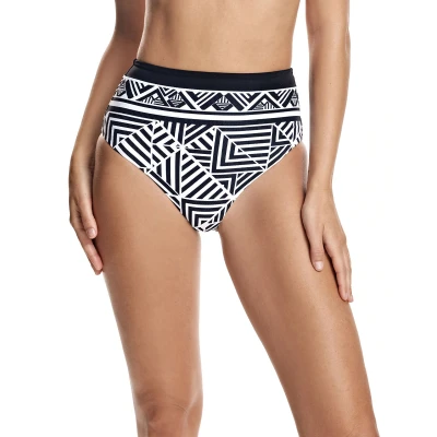 Image of ORY Womenss high waist bikini bottom W231562 Black Size L/XL