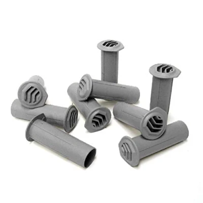 Image of 50 x Grey Drill Weep Vents Round Vent Cavity, Rendered Walls, Retaining Wall