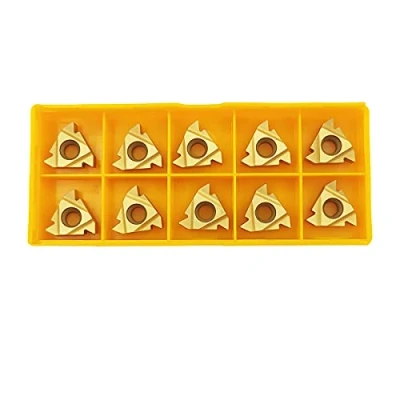 Image of 10PCS 16ER AG60 CNC Lathe Indexable Threading Carbide Insert Blade……