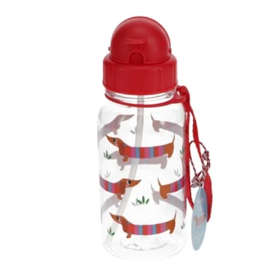 Image of Rex London Kids Water Bottle 500ml Sausage Dog