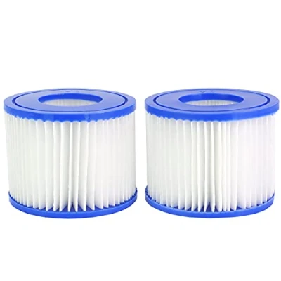Image of Mallez Hot Tub Filter, Replacement Filter Cartridge for Bestway Size VI, All Lay Z Spa Models Paris Miami Vegas Monaco Palm Spring Cancun Helsinki etc.