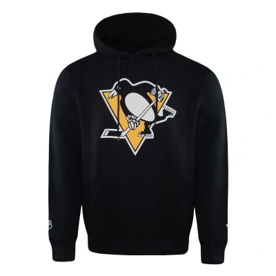 Image of Fanatics NHL Pittsburgh Penguins Mens Hoodie Black Cotton Size Large