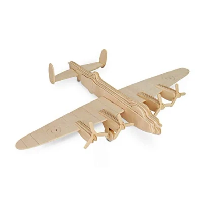 Image of Quay Lancaster Bomber Woodcraft Construction Kit FSC