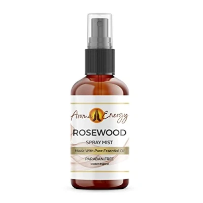 Image of Aroma Energy Rosewood Room Spray 100ml Pure Natural Essential Oil Fragrance Mist