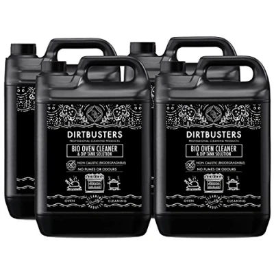 Image of Dirtbusters bio Oven Cleaner and dip Tank Solution Concentrate 4 X 5 litres safe degradable