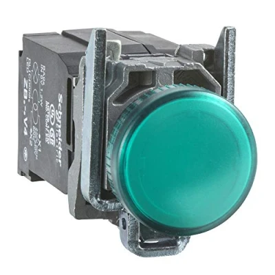Image of GREEN PILOT LGT INT. LED 400V AC